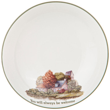 Тарелка суповая " FAMILY HOUSE" 570 мл 18 см (мал.уп.=6шт./кор=24шт.) LEFARD 263-1316