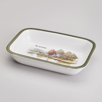 Блюдо "FAMILY HOUSE" прямоуг. 800 мл 24*16*5 см (кор=18шт.) LEFARD 263-1319-1