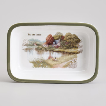 Блюдо "FAMILY HOUSE" прямоуг. 800 мл 24*16*5 см (кор=18шт.) LEFARD 263-1319