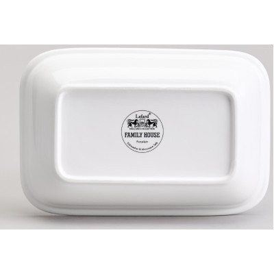 Блюдо "FAMILY HOUSE" прямоуг. 800 мл 24*16*5 см (кор=18шт.) LEFARD 263-1319-3