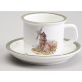 Чайная пара " FAMILY HOUSE" 200 мл (мал.уп.=2наб./кор=24наб.) LEFARD 263-1323