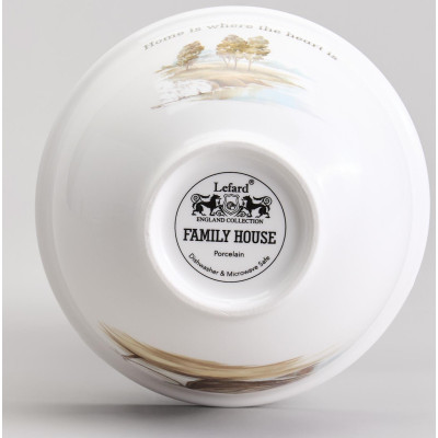 Салатник " FAMILY HOUSE" 500 мл 15*7 см (мал.уп.=2шт./кор=32шт.) LEFARD 263-1327-3