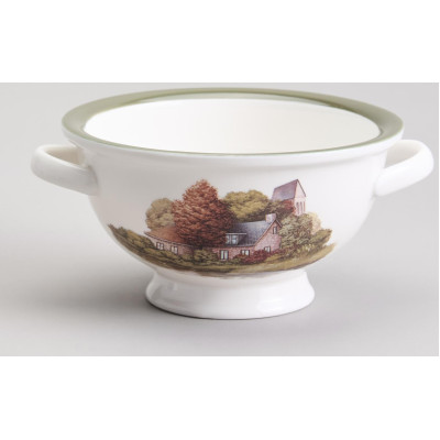 Салатник с ручками " FAMILY HOUSE" 300 мл 14*12*6, 5 см (мал.уп.=2шт./кор=32шт.) LEFARD 263-1328