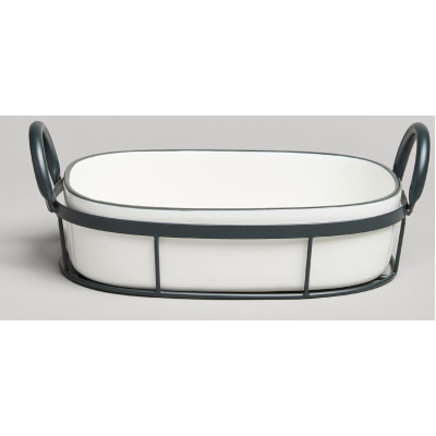 Форма на метал.подставке "FAMILY FARM" 30*19*9,5 cm LEFARD 263-1370-2