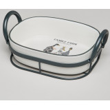 Форма на метал.подставке "FAMILY FARM" 25*15,5*9 cm LEFARD 263-1372