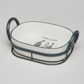 Форма на метал.подставке "FAMILY FARM" 25*15,5*9 cm LEFARD 263-1372