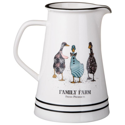 Кувшин "FAMILY FARM" 1900 мл 21 см (кор=12шт.) LEFARD 263-1403-1