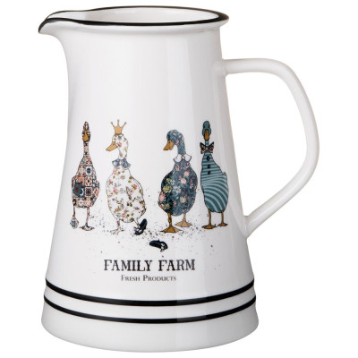 Кувшин "FAMILY FARM" 1900 мл 21 см (кор=12шт.) LEFARD 263-1403