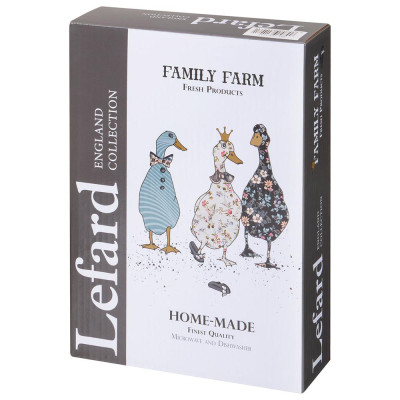 Блюдо "FAMILY FARM" прямоуг. 800 мл 24*16*5 см (кор=18шт.) LEFARD 263-1407-2