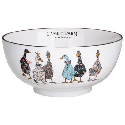 Салатник "FAMILY FARM" 23*10,5 см (кор=8шт.) LEFARD 263-1410