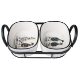 Набор форм на метал.подставке "FAMILY FARM" 2 шт. 28,5*16*8,5 cm LEFARD 263-1422