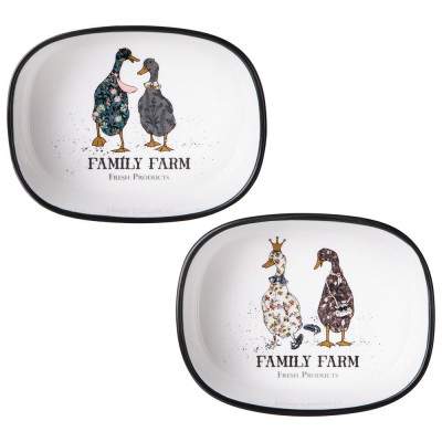 Набор форм на метал.подставке "FAMILY FARM" 2 шт. 28,5*16*8,5 cm LEFARD 263-1422-1