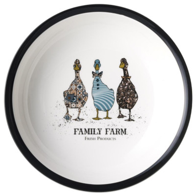 Тарелка суповая "FAMILY FARM" 800 мл 21*5 см (кор=16шт.) LEFARD 263-1434