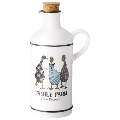 Бутылка для уксуса "FAMILY FARM" 430 мл 18 см (кор=32шт.) LEFARD 263-1439