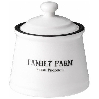 Сахарница "FAMILY FARM" 200 мл 10*9,5 см (кор=36шт.) LEFARD 263-1442-1