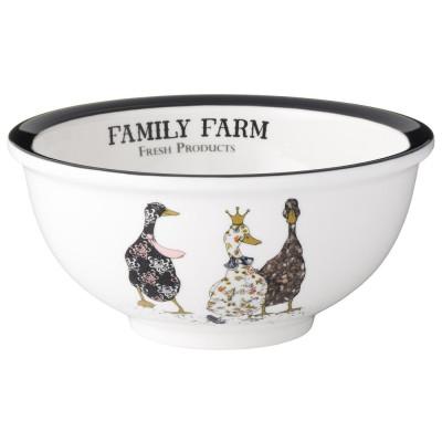 Салатник "FAMILY FARM" 500 мл 15*7 см (кор=32шт.) LEFARD 263-1443