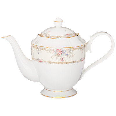 Чайный сервис "ЦВЕТОЧНАЯ АЛЛЕЯ" на 6 пер. 15 пр. 900/300/250/250мл (кор=2наб.) LEFARD 264-1057-1