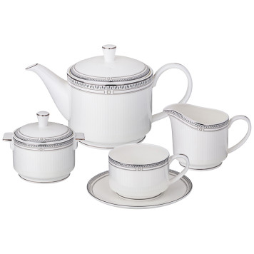 Чайный сервиз "ГРЭЙ" на 6 пер. 15 пр. (кор=2наб.) LEFARD 264-1162