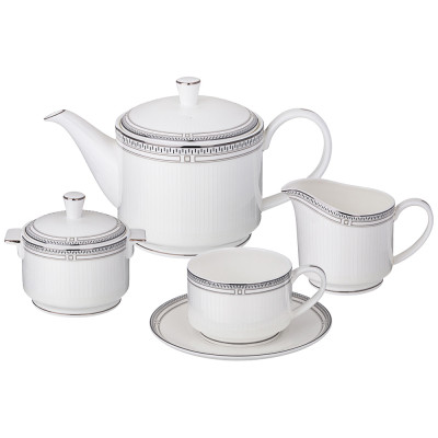 Чайный сервиз "ГРЭЙ" на 6 пер. 15 пр. (кор=2наб.) LEFARD 264-1162