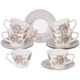 Чайный набор " ОЧАРОВАНИЕ" на 6 пер. 12 пр. 220 мл (кор=6наб.) LEFARD 264-1165
