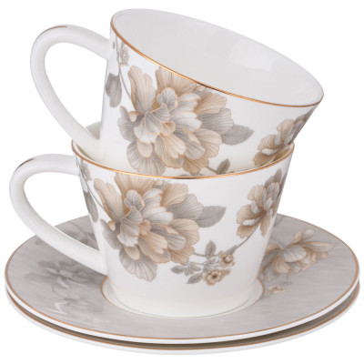 Чайный набор " ОЧАРОВАНИЕ" на 6 пер. 12 пр. 220 мл (кор=6наб.) LEFARD 264-1165-3