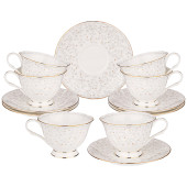 Чайный набор "ВИВЬЕН" на 6 пер. 12пр. 200 мл (кор=6наб.) LEFARD 264-201