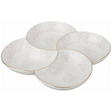 Менажница 4 секции "ВИВЬЕН" 25*25*4 см (кор=16шт.) LEFARD 264-287