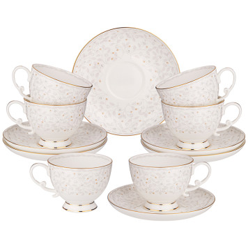 Чайный набор "ВИВЬЕН" на 6 пер. 12 пр. 250 мл (кор=6наб.) LEFARD 264-505