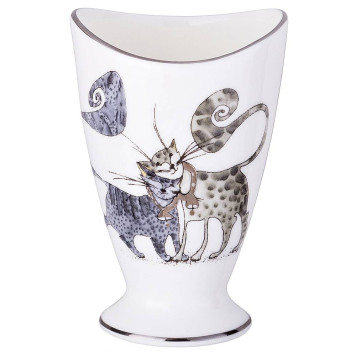 Подставка для зубочисток "КОТИКИ" 7*4 см (кор=72шт.) LEFARD 264-862