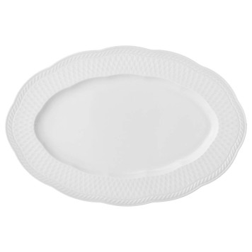 Блюдо 35, 5*23, 5 см. высота=2 см. без упаковки (мал=2шт./кор=18шт.) LEFARD 264-944