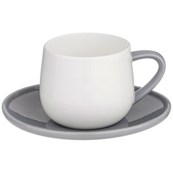 Чайный набор на 6 пер. 12 пр. 250 мл серый (кор=6наб.) LEFARD 264-972-1