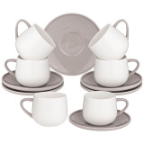 Чайный набор на 6 пер. 12 пр. 250 мл бежевый (кор=6наб.) LEFARD 264-973