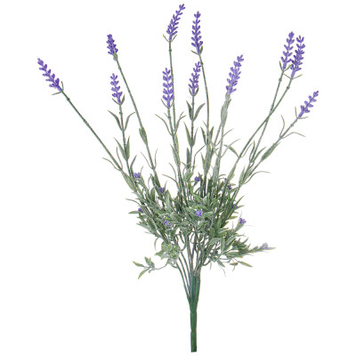 Ветка искусственная " ЛАВАНДА" 38 см (мал.уп.=48шт./кор=288шт.) LEFARD 268-115