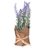 Изделие декоративное в льняном горшке "ЛАВАНДА" LEFARD 268-119