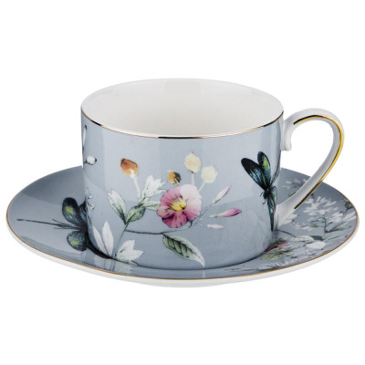 Чайная пара "БЛОССОМ" 250 мл (кор=24наб.) LEFARD 275-1017