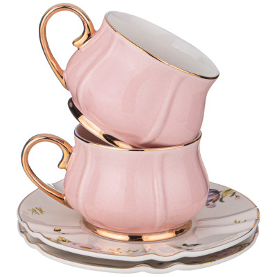 Чайный набор "ПИНК" на 6 пер. 12 пр. 200 мл (кор=6наб.) LEFARD 275-1078-6