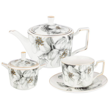 Чайный сервиз "РАЙСКИЕ ЯБЛОЧКИ" 14 предметов (кор=3наб.) LEFARD 275-1143