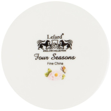 Чайный набор "ВРЕМЕНА ГОДА" на 4 пер. 8 пр. 200 мл серый (кор=8наб.) LEFARD 275-1171-3