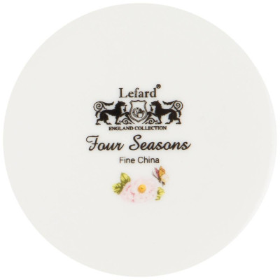 Чайный набор "ВРЕМЕНА ГОДА" на 4 пер. 8 пр. 200 мл серый (кор=8наб.) LEFARD 275-1171-3