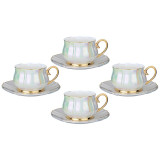 Чайный набор "PEARL" на 4 пер. 8 пр. 200 мл (кор=8наб.) LEFARD 275-1173