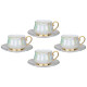 Чайный набор "PEARL" на 4 пер. 8 пр. 200 мл (кор=8наб.) LEFARD 275-1173