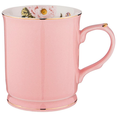 Кружка "ВРЕМЕНА ГОДА" 420 мл розовая (кор=48шт.) LEFARD 275-1183