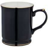 Кружка "PEARL" 400 мл черная (кор=48шт.) LEFARD 275-1197