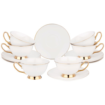 Чайный сервиз на 6 пер. 14 пр. (кор=3наб.) LEFARD 275-1218-1