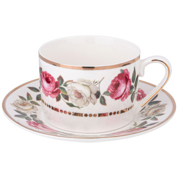 Чайный набор "MELODY OF ROSES" на 6 пер. 12 пр. 250 мл (кор=6наб.) LEFARD 275-1268-1