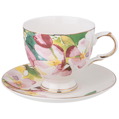 Чайная пара "SENTIMENT" 275 мл (кор=24наб.) LEFARD 275-1280