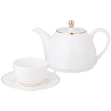 Кофейный сервиз "STYLE" на 4 пер. 9 пр. 980/160 мл (кор=8наб.) LEFARD 275-1284