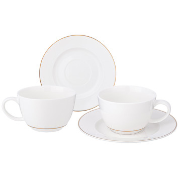 Чайный набор "STYLE" на 2 пер. 4 пр. 270 мл (кор=12наб.) LEFARD 275-1286