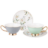 Чайный набор "FOUR SEASONS" на 2 пер. 4 пр. 200 мл (кор=12наб.) LEFARD 275-1292