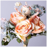 Букет искусственных цветов высота=30, 5 см без упаковки (мал=12шт./кор=120шт.) LEFARD 287-223